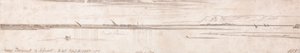 Benout und Assioot yakınında by Edward Lear